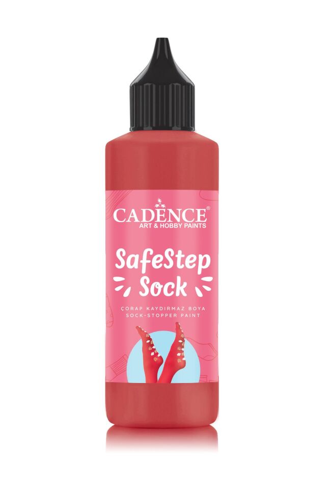 ÇORAP KAYDIRMAZ BOYA SS-02 KIRMIZI 90ML