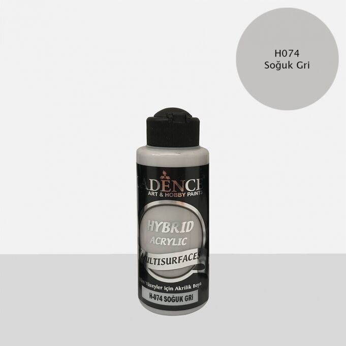 H-074 SOĞUK GRİ 120 ML MULTISURFACE HYBRID AKR.