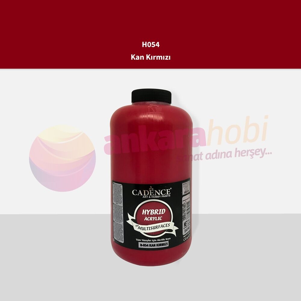 H-054 KAN KIRMIZI 2 LİTRE MULTISURFACE HYBRID AKR.