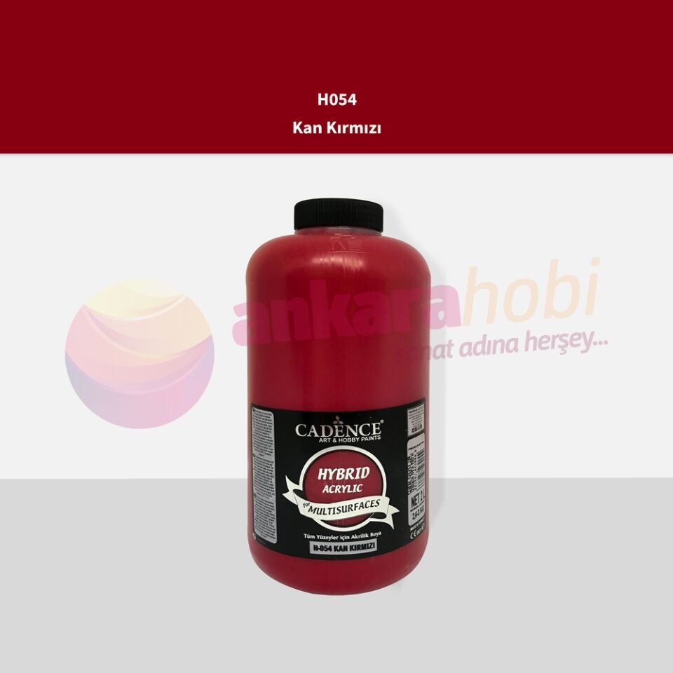 H-054 KAN KIRMIZI 2 LİTRE MULTISURFACE HYBRID AKR.