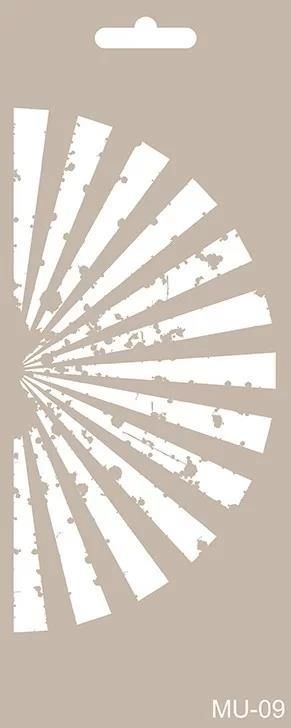 MIX MEDİA STENCIL MU SERİSİ MU09 10X25