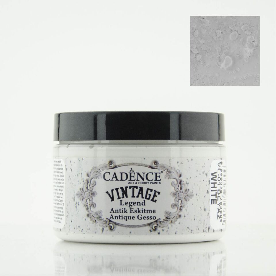 VINTAGE LEGEND ANTİK ESKİTME VL-01 BEYAZ 150ML