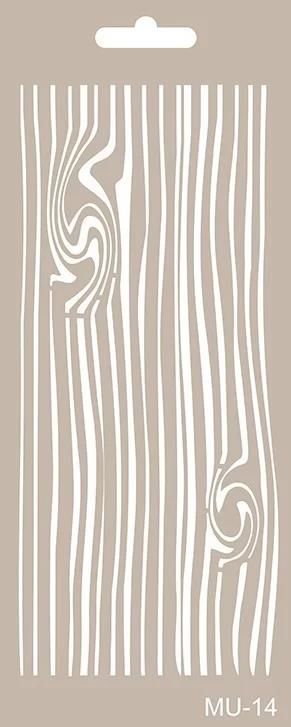 MIX MEDİA STENCIL MU SERİSİ MU14 10X25