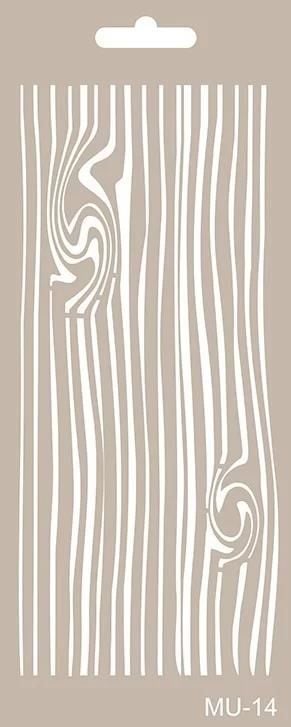 MIX MEDİA STENCIL MU SERİSİ MU14 10X25