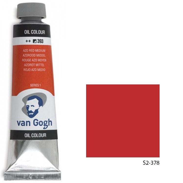 Talens Van Gogh Yağlı Boya 40ml Seri 2 378 Transp.ox.Red