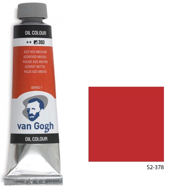 Talens Van Gogh Yağlı Boya 40ml Seri 2 378 Transp.ox.Red