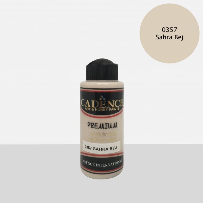 PREMIUM AKRİLİK BOYA 0357 SAHRA BEJ 120ML