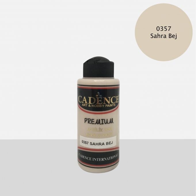 PREMIUM AKRİLİK BOYA 0357 SAHRA BEJ 120ML