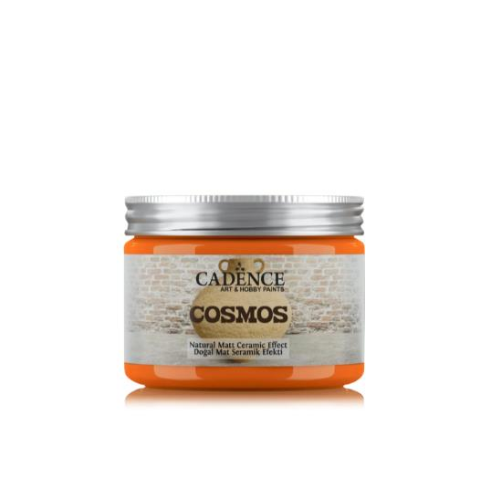 COSMOS DOĞAL MAT SERAMİK EFEKT CS-04 TURUNCU 150 ML