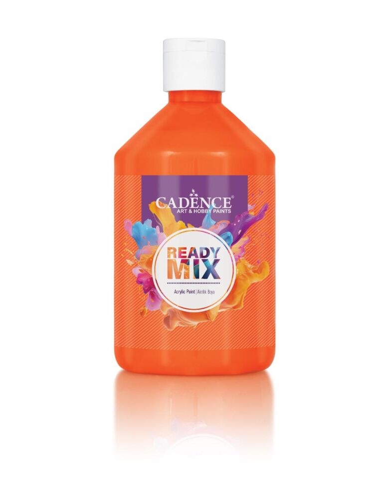READY MIX AKRİLİK BOYA RM-03 TURUNCU 500ML