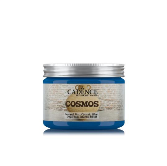 COSMOS DOĞAL MAT SERAMİK EFEKT CS-06 ROYAL MAVİ 150ML