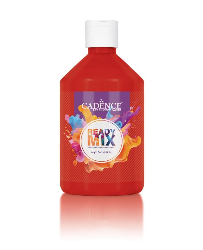 READY MIX AKRİLİK BOYA RM-05 KIRMIZI 500ML