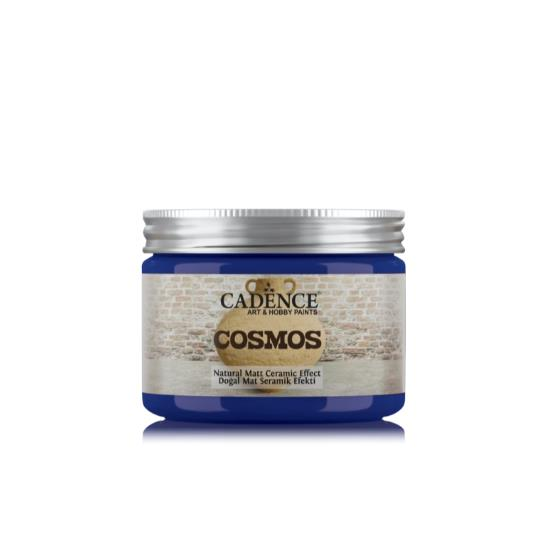 COSMOS DOĞAL MAT SERAMİK EFEKT CS-07 ULTRAMARİN MAVİ 150ML