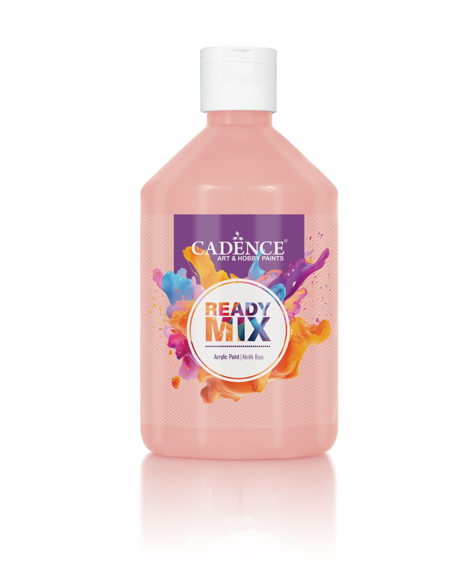 READY MIX AKRİLİK BOYA RM-06 PEMBE 500ML