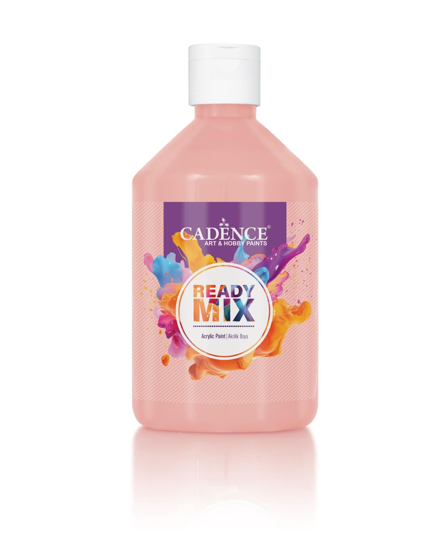 READY MIX AKRİLİK BOYA RM-06 PEMBE 500ML