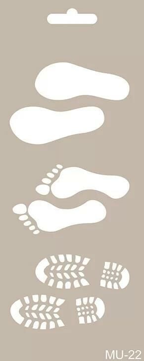 MIX MEDİA STENCIL MU SERİSİ MU22 10X25