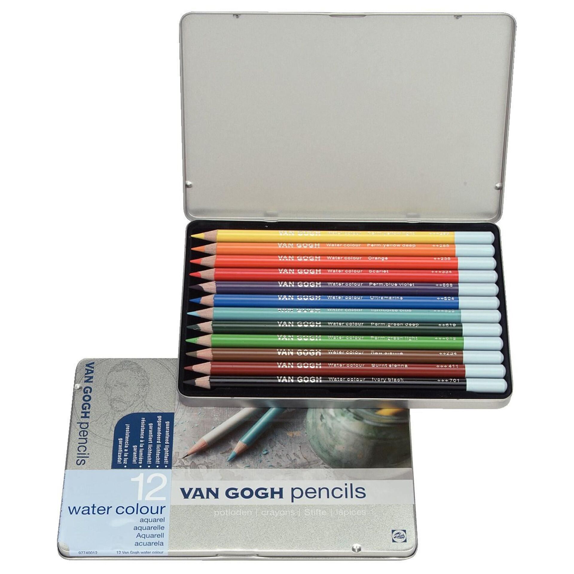 VAN GOGH WATERCOLOUR PENCIL 12`Lİ SET