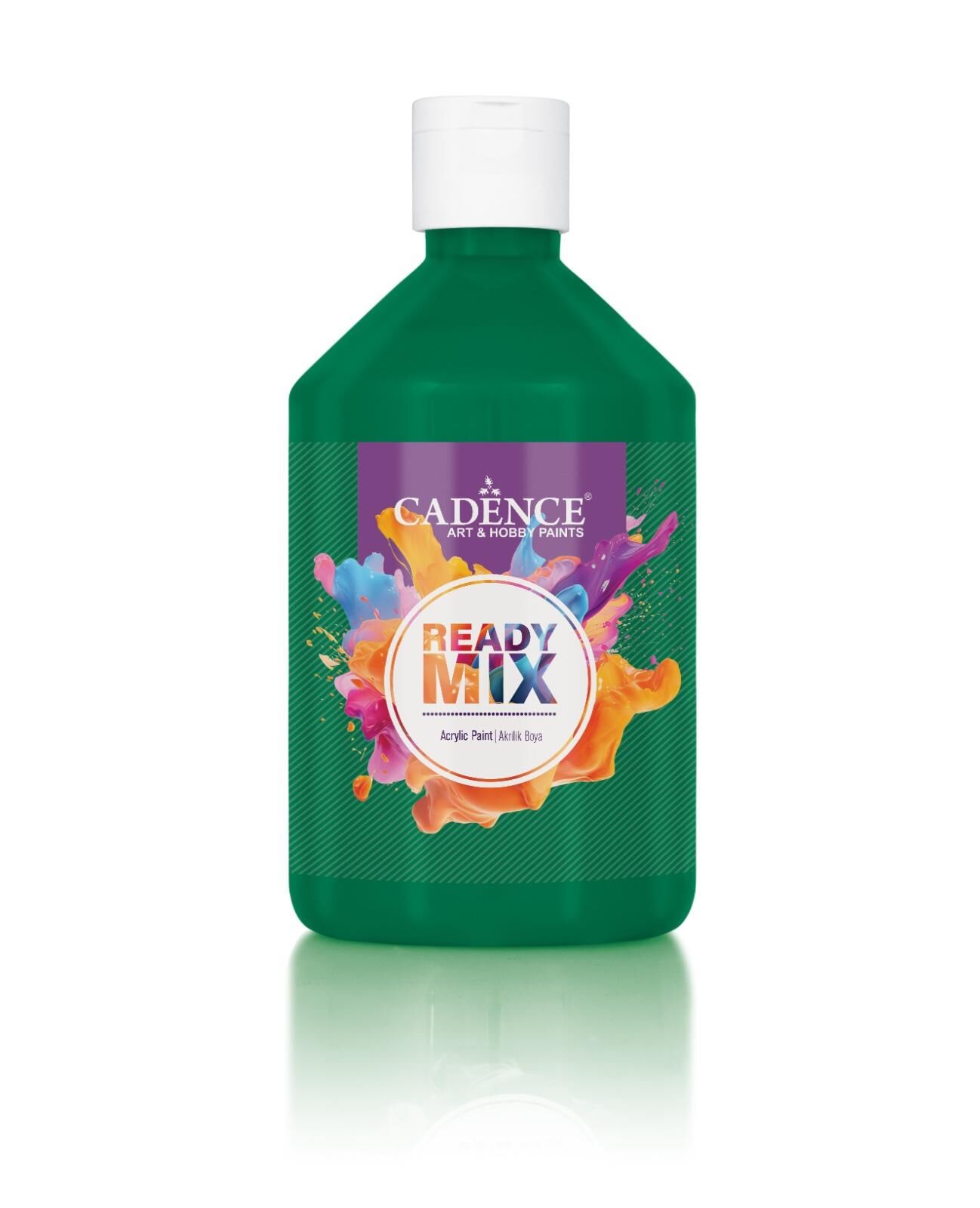 READY MIX AKRİLİK BOYA RM-10 YEŞİL 500ML