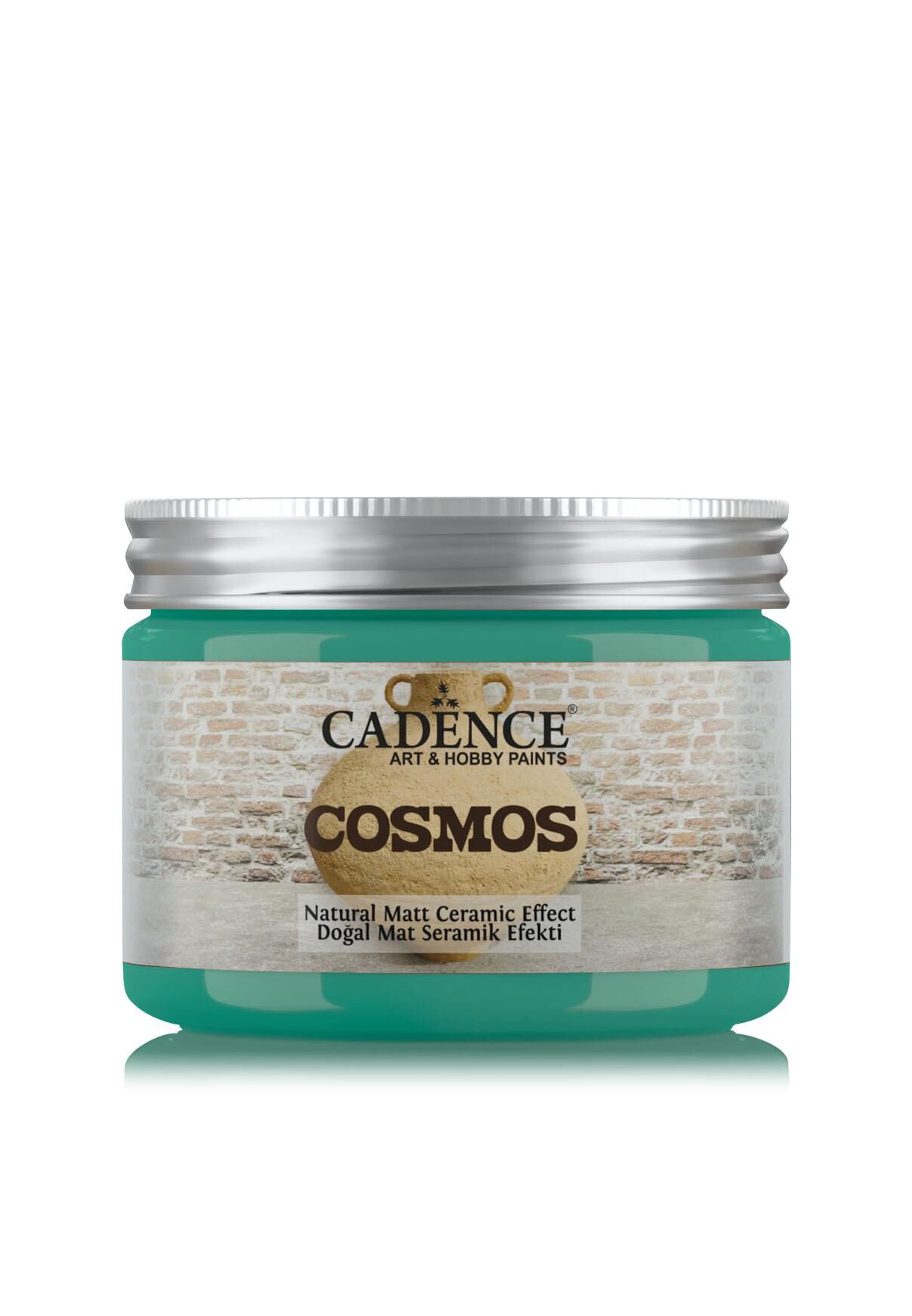 COSMOS DOĞAL MAT SERAMİK EFEKT CS-09 NANE YEŞİLİ 150ML