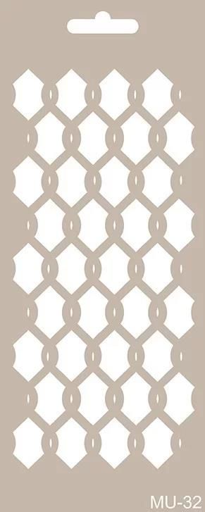 MIX MEDİA STENCIL MU SERİSİ MU32 10X25