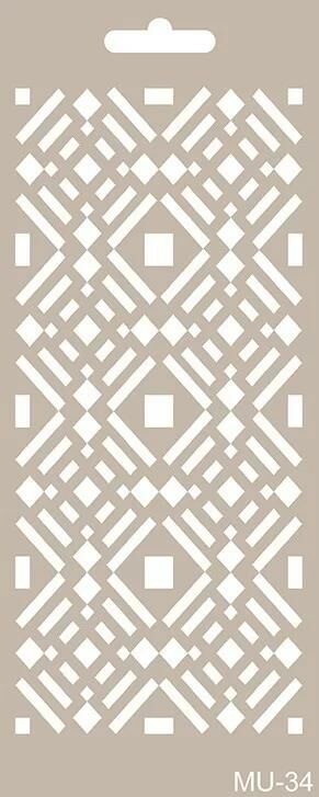 MIX MEDİA STENCIL MU SERİSİ MU34 10X25