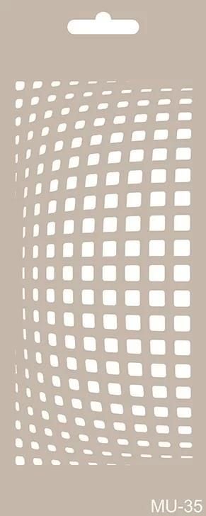 MIX MEDİA STENCIL MU SERİSİ MU35 10X25