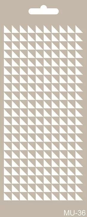 MIX MEDİA STENCIL MU SERİSİ MU36 10X25