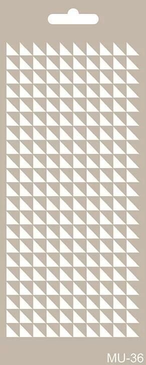 MIX MEDİA STENCIL MU SERİSİ MU36 10X25