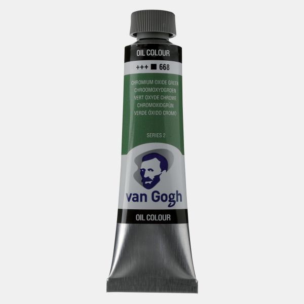 Talens Van Gogh Yağlı Boya 40ml - Chromium Oxide Green 668