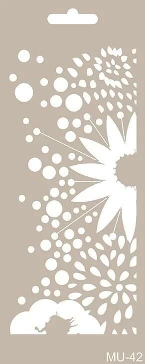 MIX MEDİA STENCIL MU SERİSİ MU42 10X25