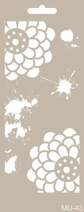 MIX MEDİA STENCIL MU SERİSİ MU43 10X25