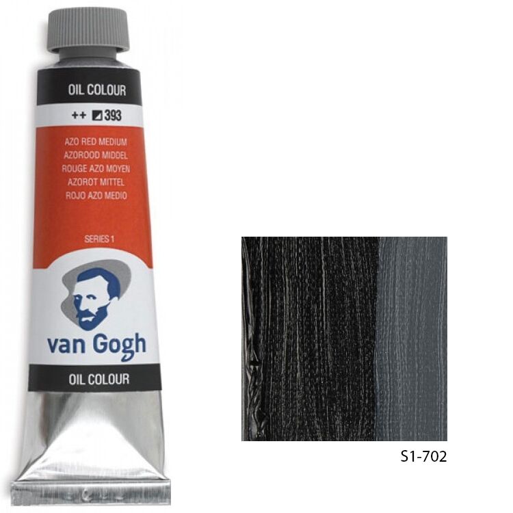 Talens Van Gogh Yağlı Boya 40ml Seri 1 702 Lamp Black