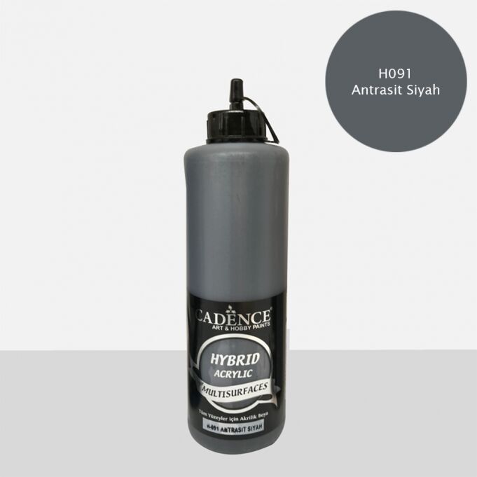 HYBRID AKR. MULTISURFACES H-091 ANTRASİT SİYAH 500ML