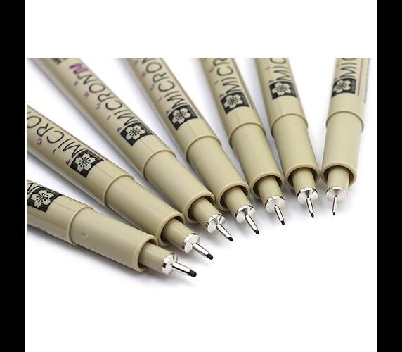 SAKURA PIGMA MICRON SİYAH SET 6'LI