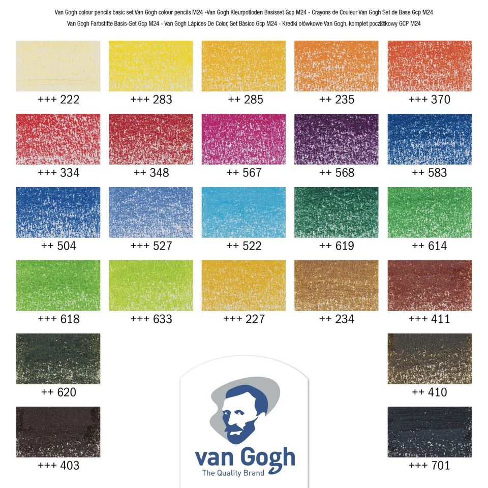 VAN GOGH COLOUR PENCIL 24`LÜ SET