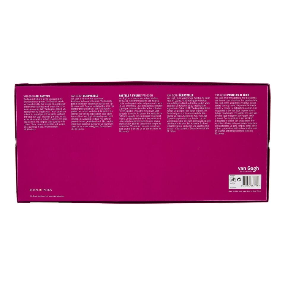 VAN GOGH YAĞLI PASTEL 60´LI