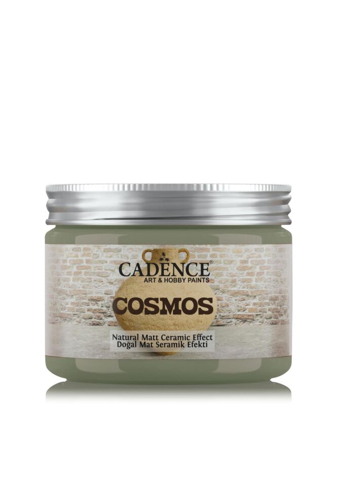 COSMOS DOĞAL MAT SERAMİK EFEKT CS-10 KÜF YEŞİLİ 150 ML