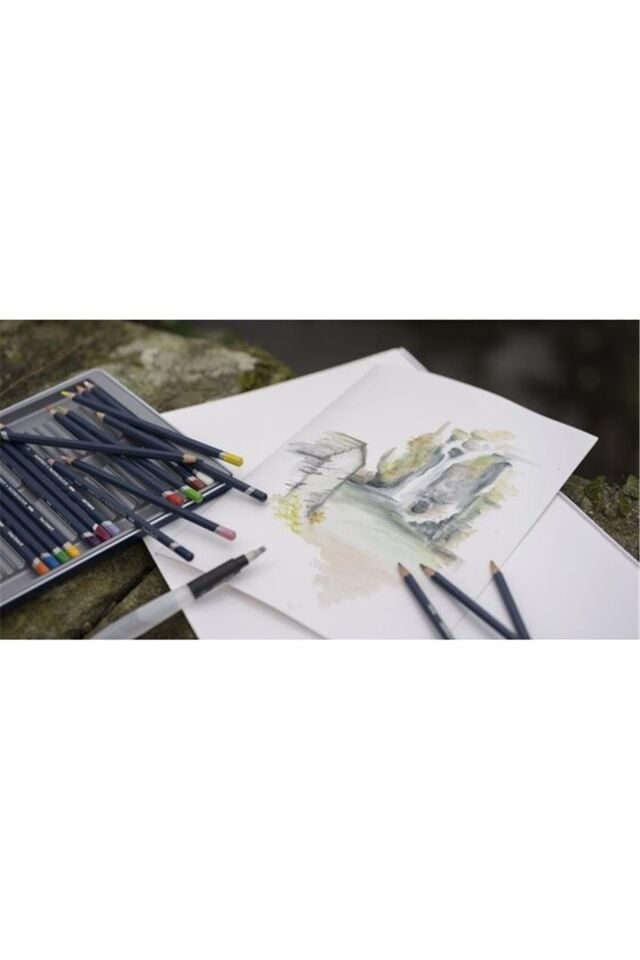 DERWENT WATERCOLOUR 72'Lİ METAL KUTU