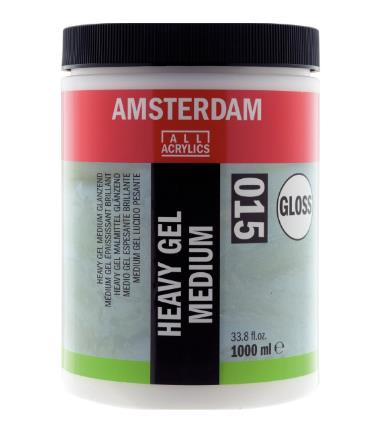 AMSTERDAM HEAVY GEL MEDIUM GLOSS 015 1000ML