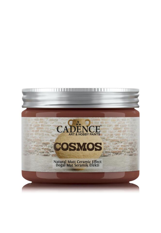 COSMOS DOĞAL MAT SERAMİK EFEKT CS-14 PASLI KAHVE 150ML