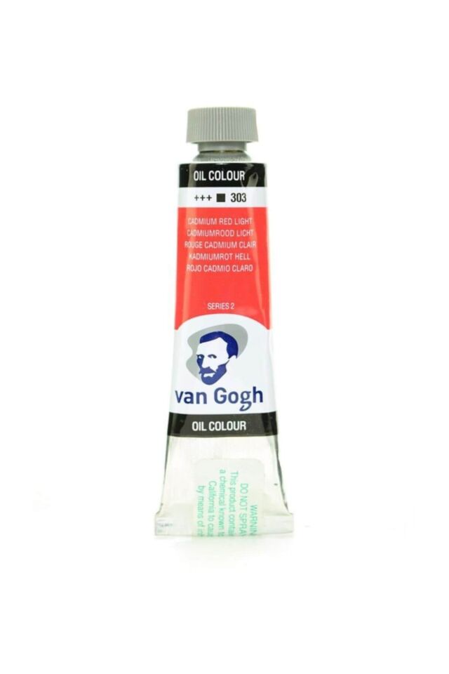 Van Gogh Yağlı Boya 200 ml. 303 Cadmium Red Light