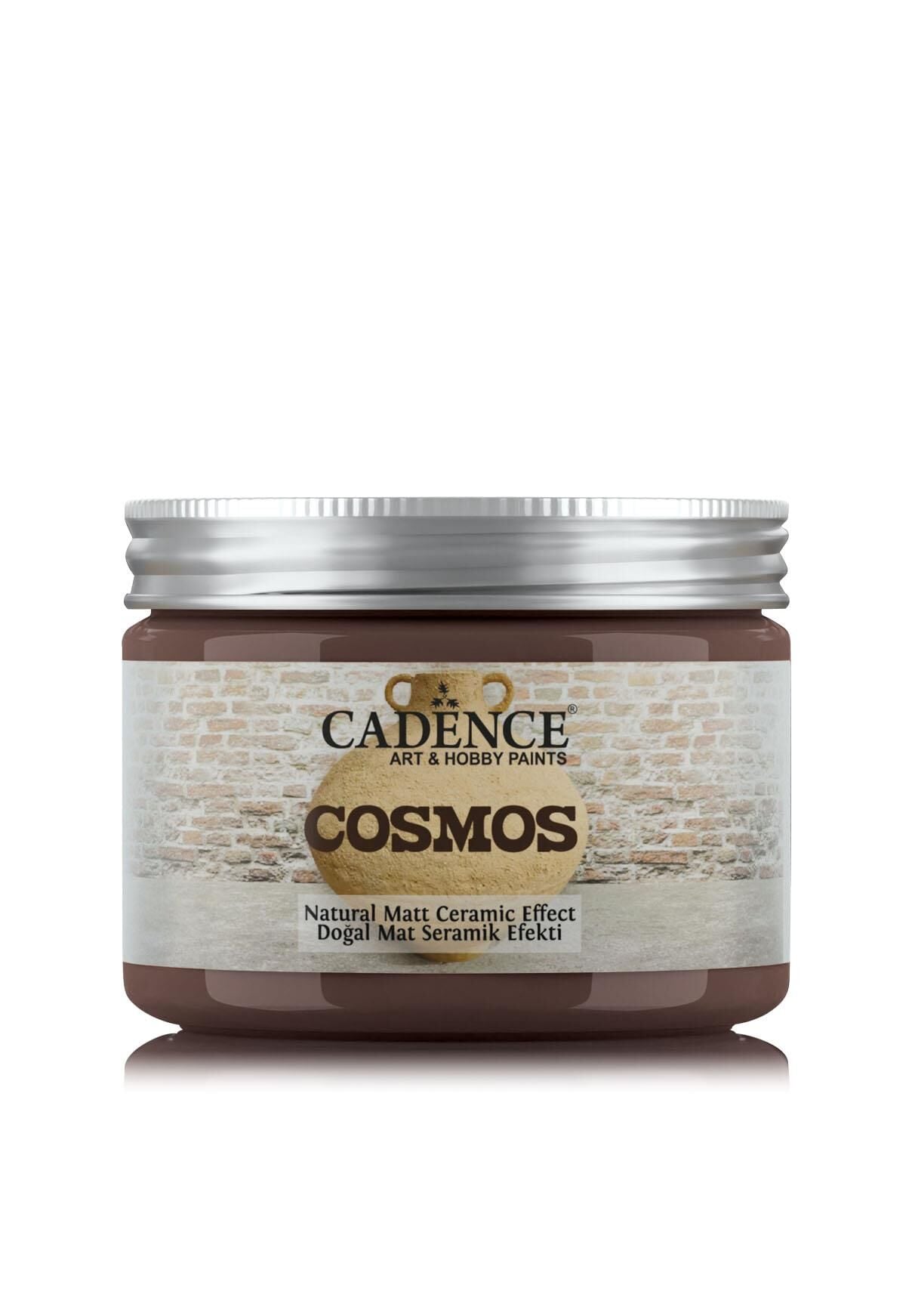 COSMOS DOĞAL MAT SERAMİK EFEKT CS-15  KAHVE 150ML