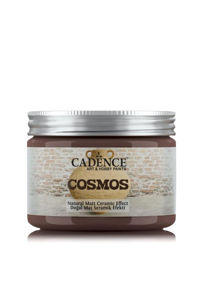 COSMOS DOĞAL MAT SERAMİK EFEKT CS-15  KAHVE 150ML