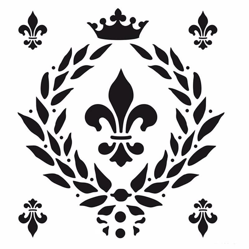 HOME DECOR STENCIL HD-05 45X45