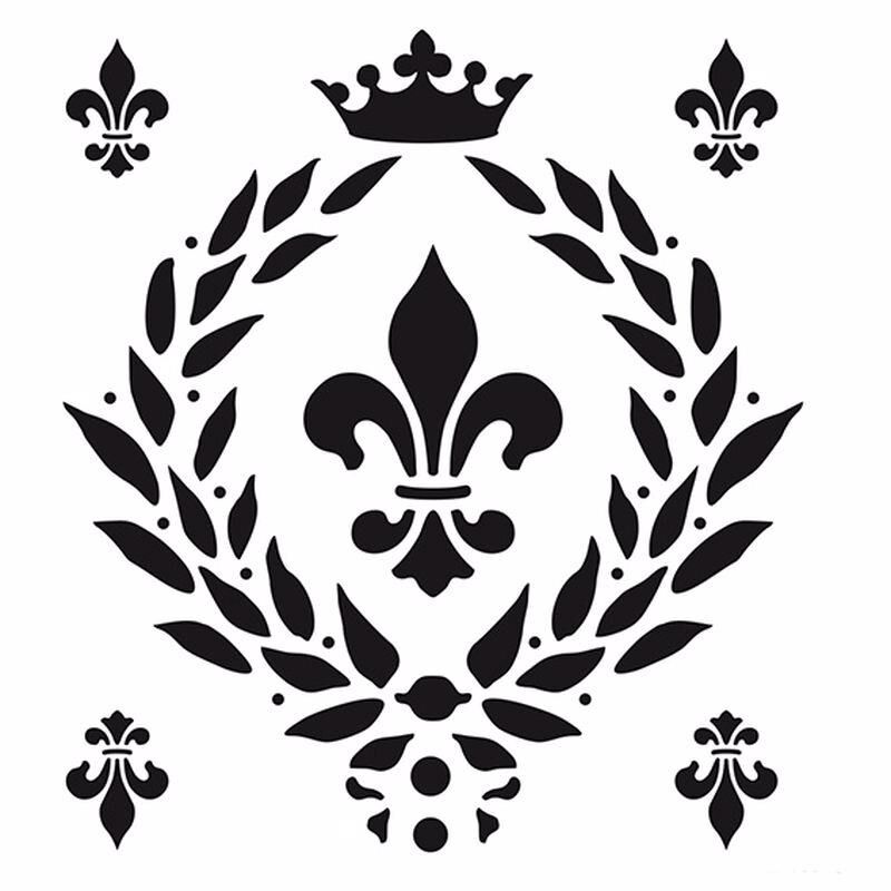 HOME DECOR STENCIL HD-05 45X45
