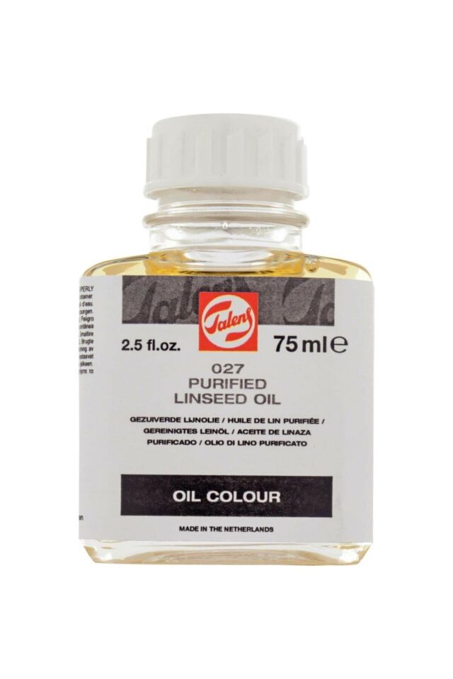 TALENS LINSEED OIL PURIFIED 027 75 ML (SAF KETEN YAĞI)