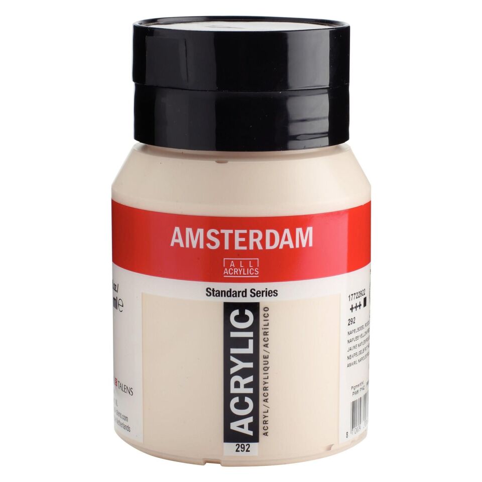 AMSTERDAM STANDART AKRİLİK 500 ML. NAPL. YW. RD. LT.