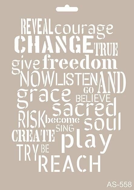 A4 SERİSİ STENCIL AS558 21X29