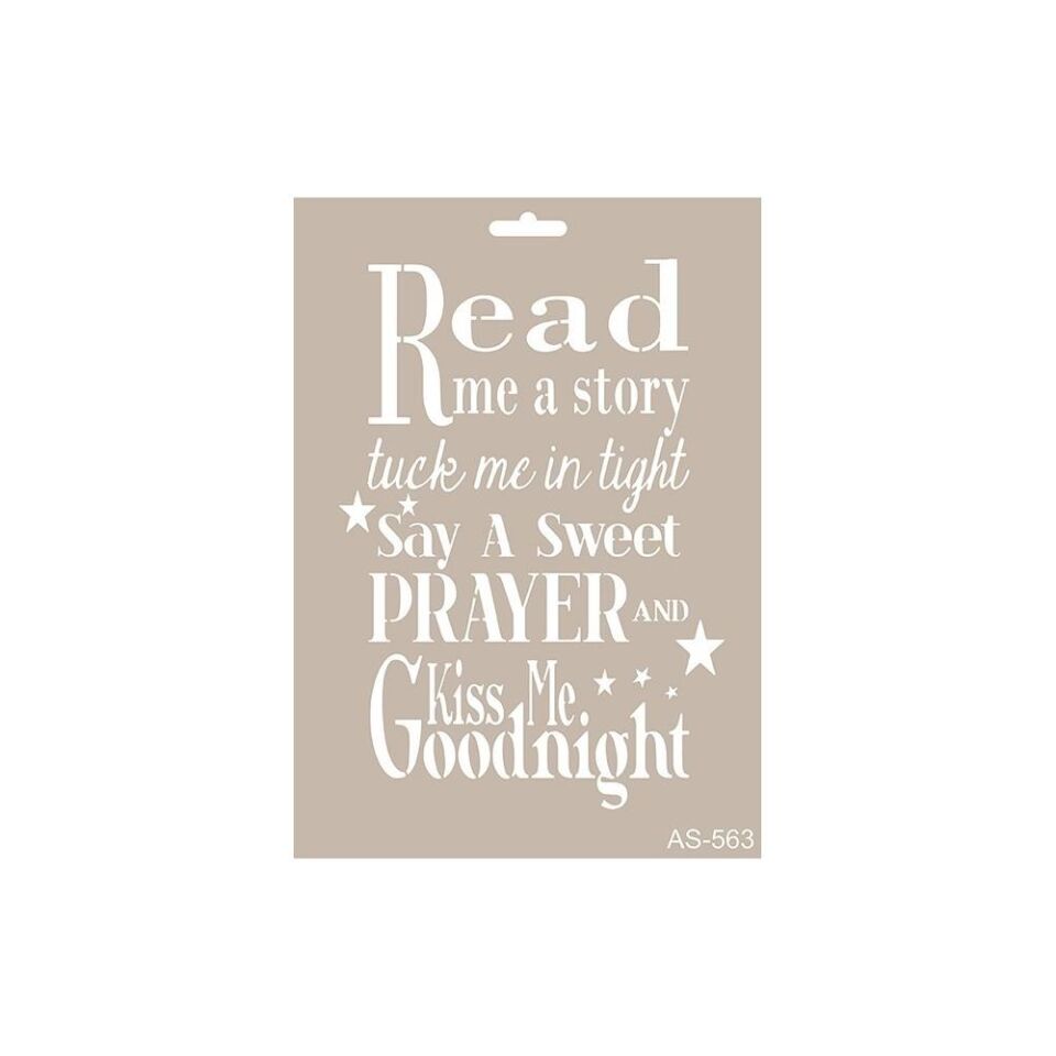 A4 SERİSİ STENCIL AS563 21X29