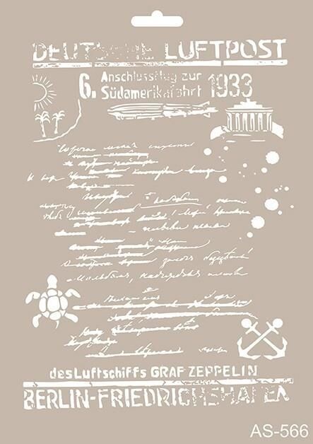 A4 SERİSİ STENCIL AS566 21X29